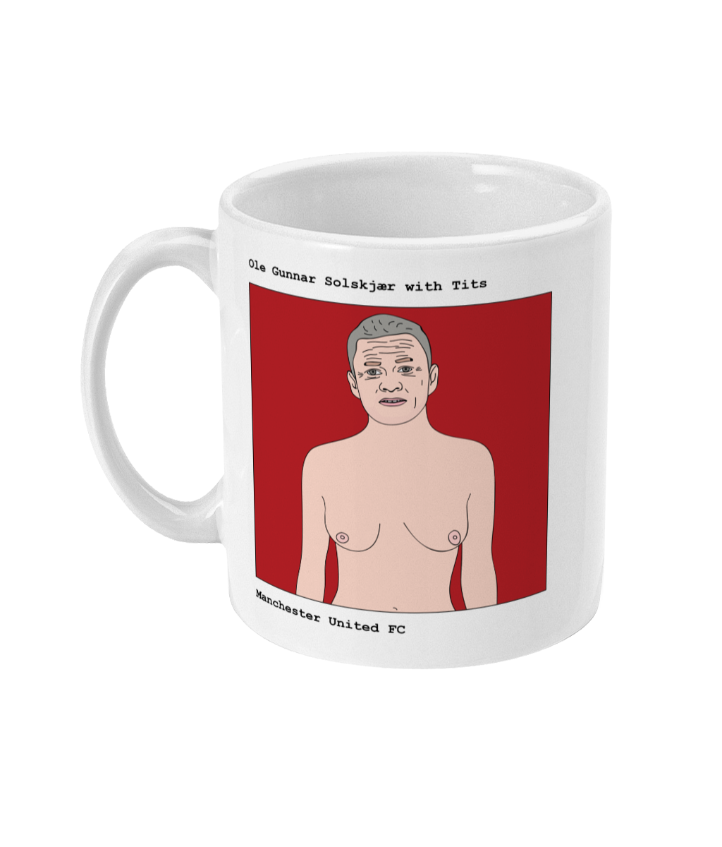 Ole Gunnar Solskjær with Tits - Footballers with Tits