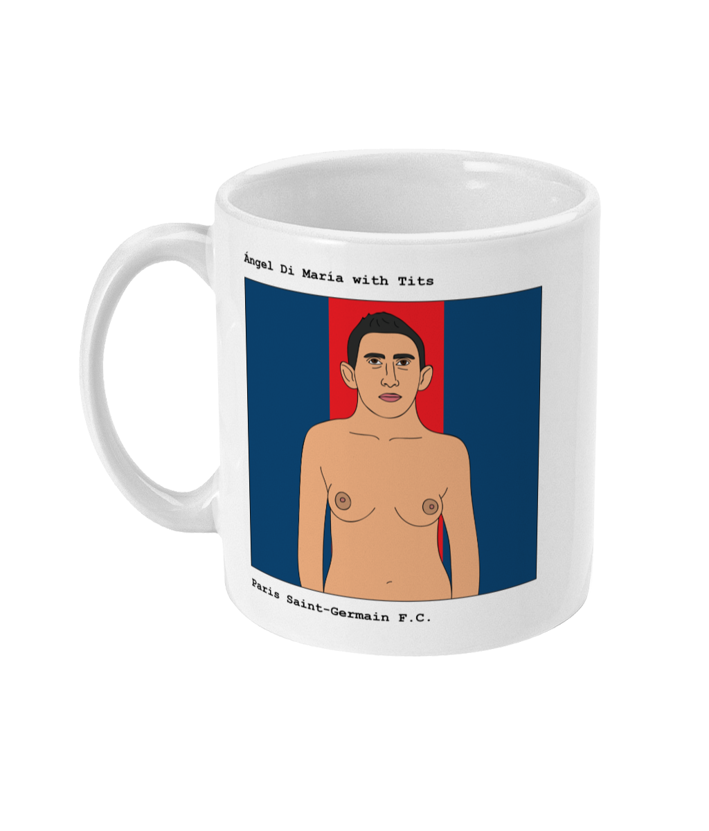 Ángel Di María with Tits - Footballers with Tits
