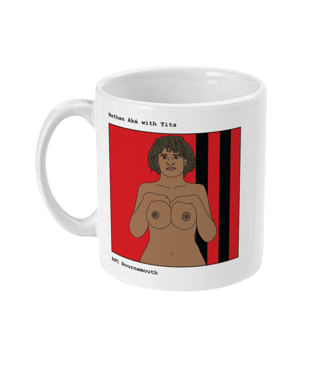 Nathan Aké with Tits - Footballers with Tits