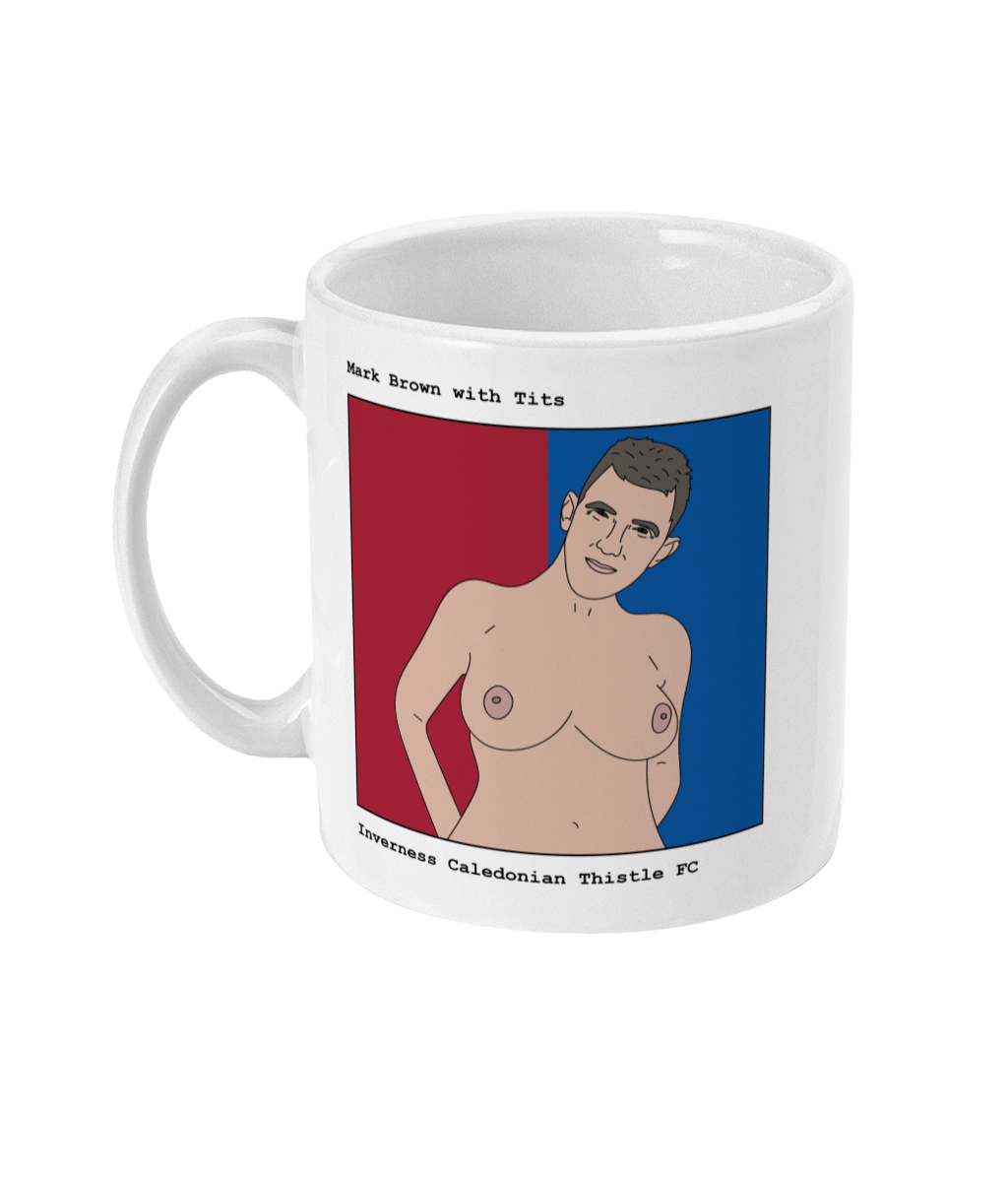 Mark Brown with Tits - Footballers with Tits