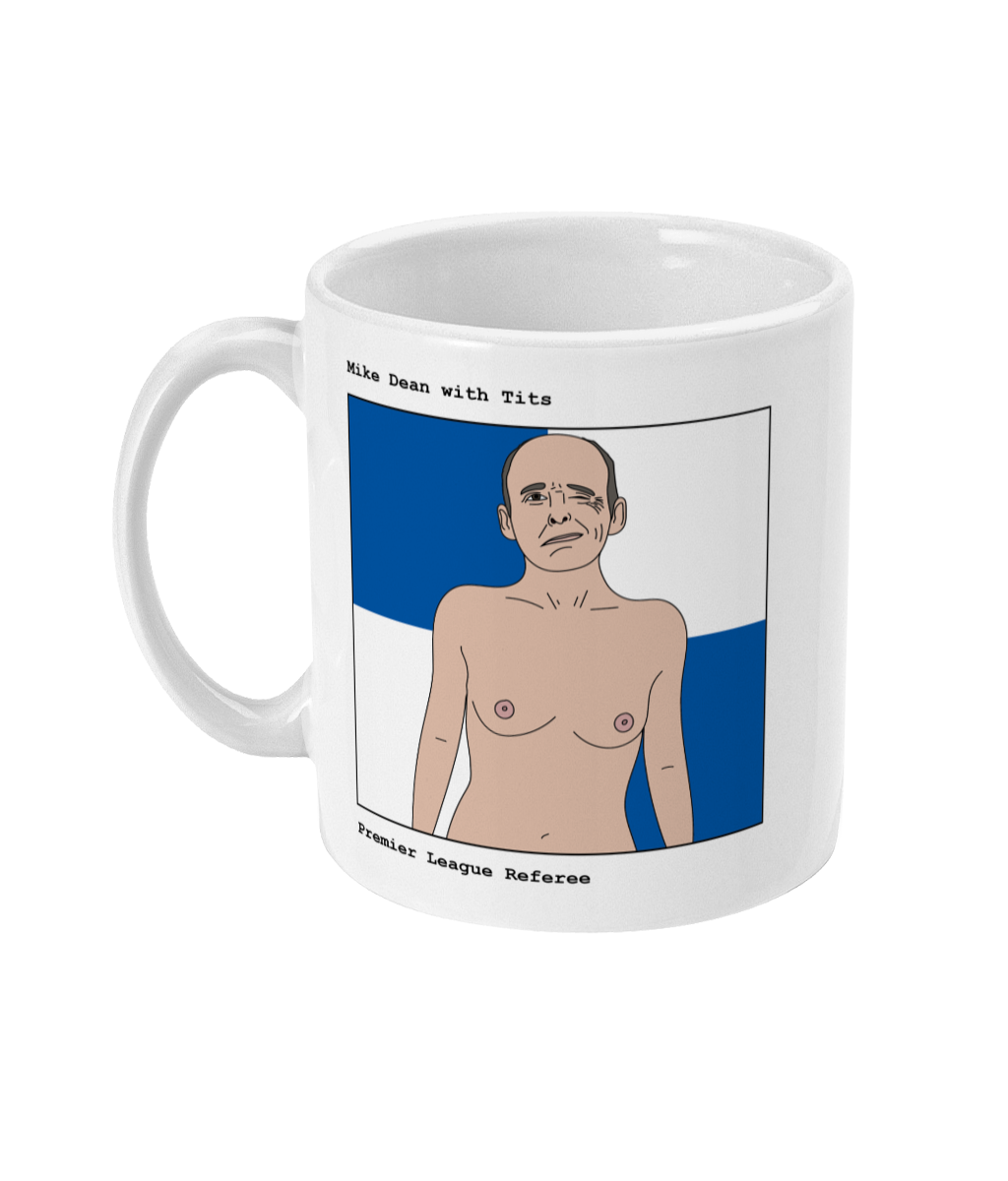 Mike Dean with Tits - Footballers with Tits