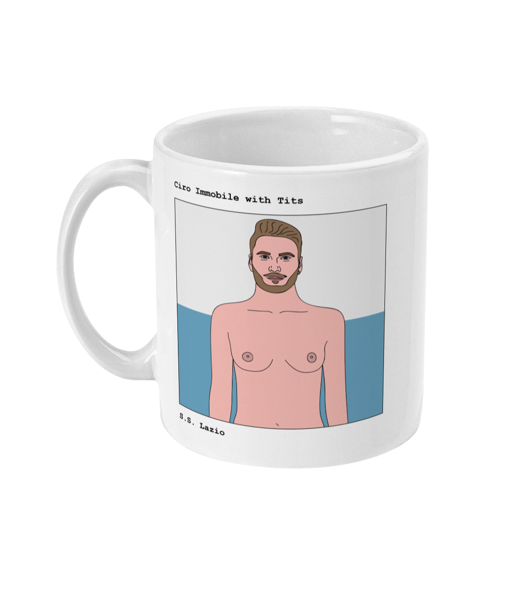 Ciro Immobile with Tits - Footballers with Tits