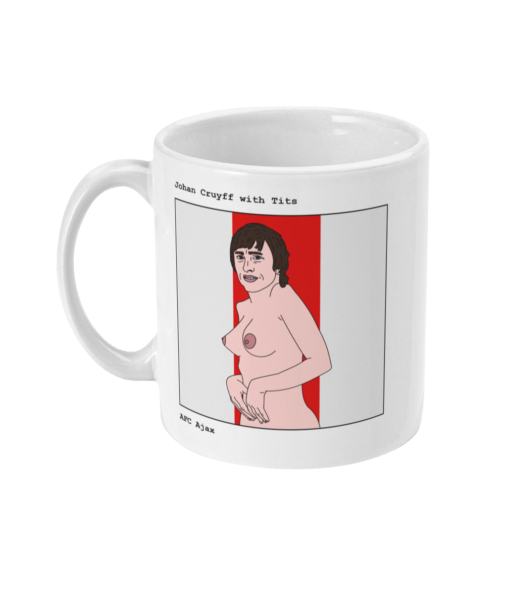 Johan Cruyff with Tits