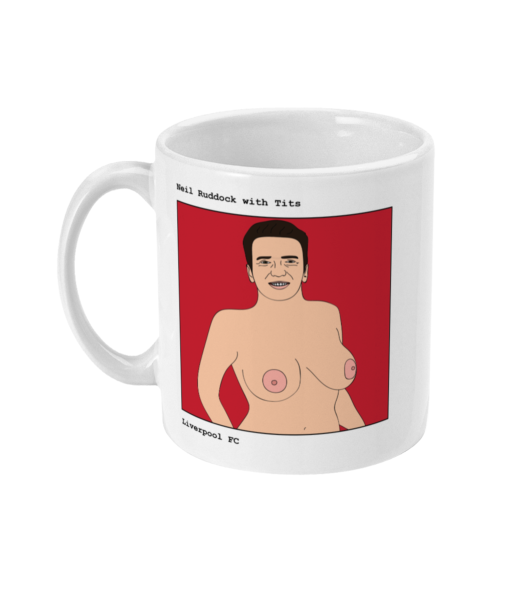 Neil Ruddock with Tits - Footballers with Tits