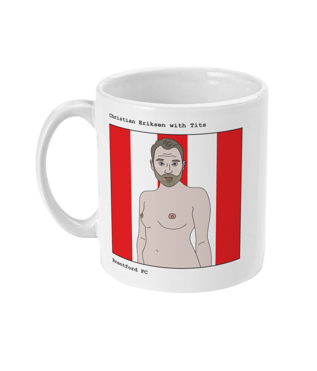 Christian Eriksen with Tits