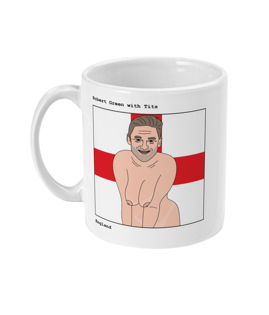 Robert Green with Tits - Footballers with Tits