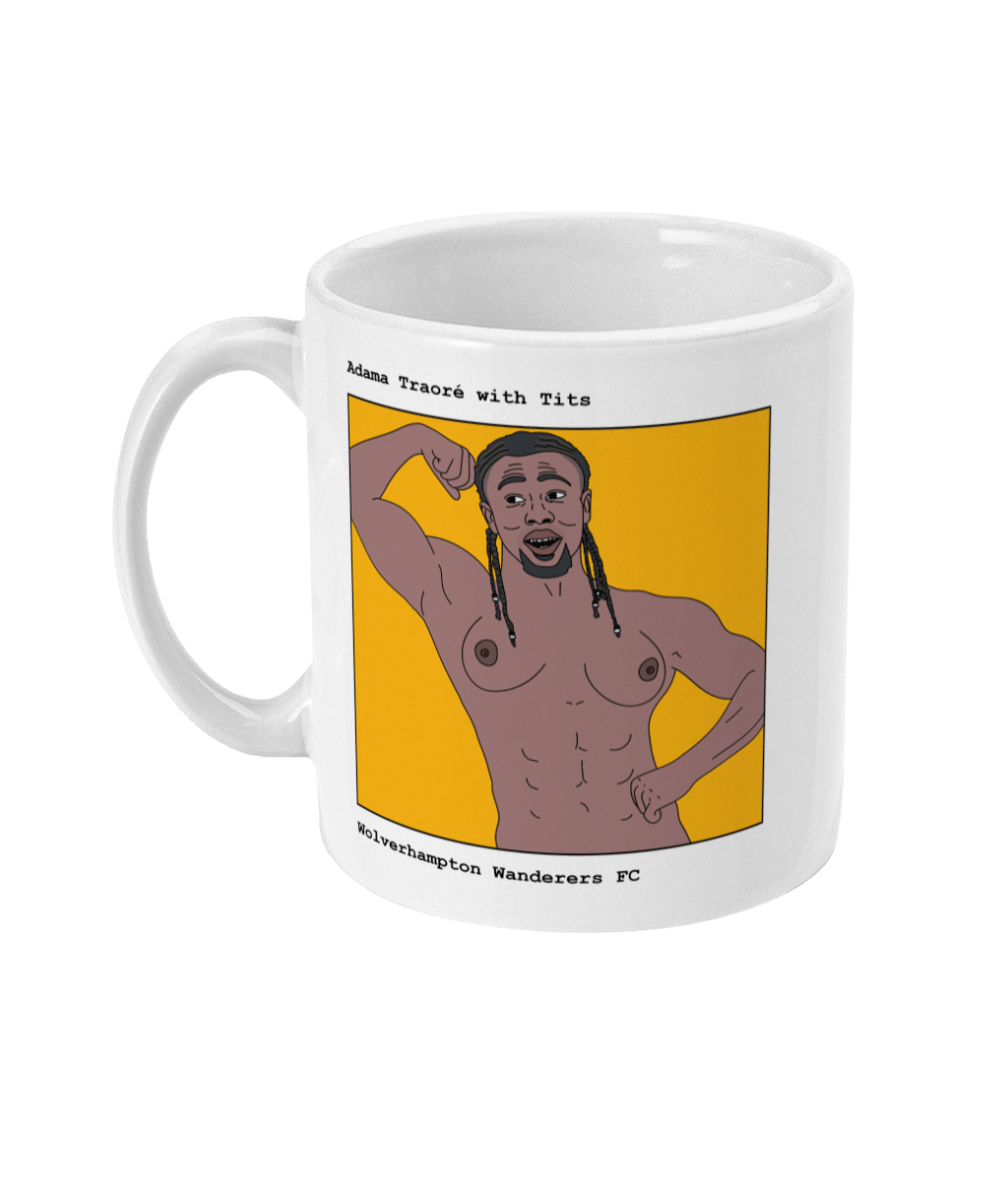 Adama Traoré with Tits - Footballers with Tits