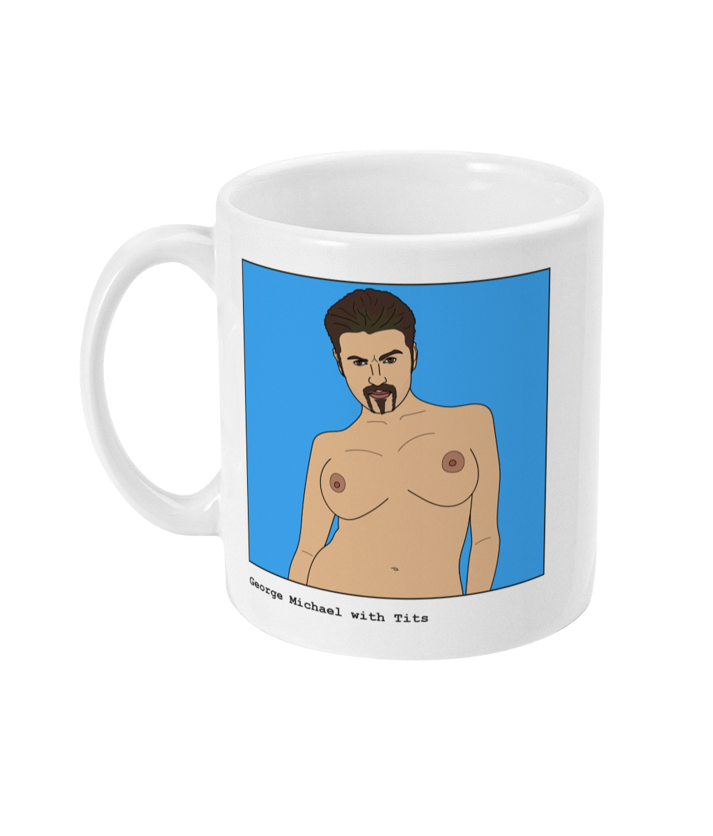 George Michael with Tits