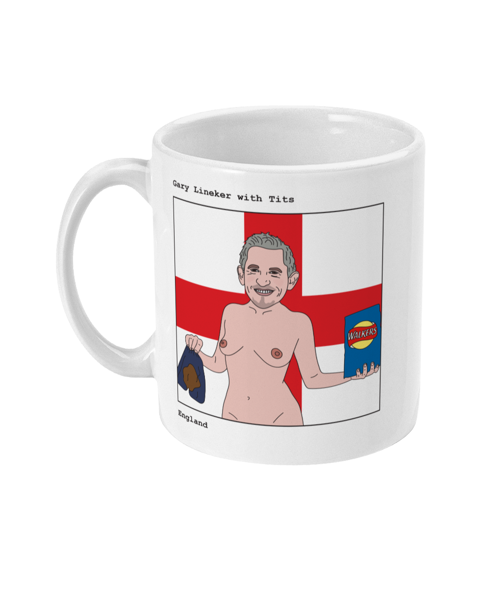Gary Lineker with Tits