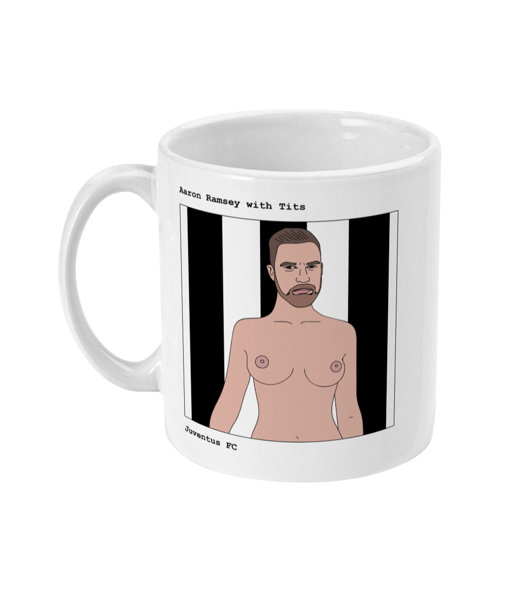 Aaron Ramsey with Tits - Footballers with Tits