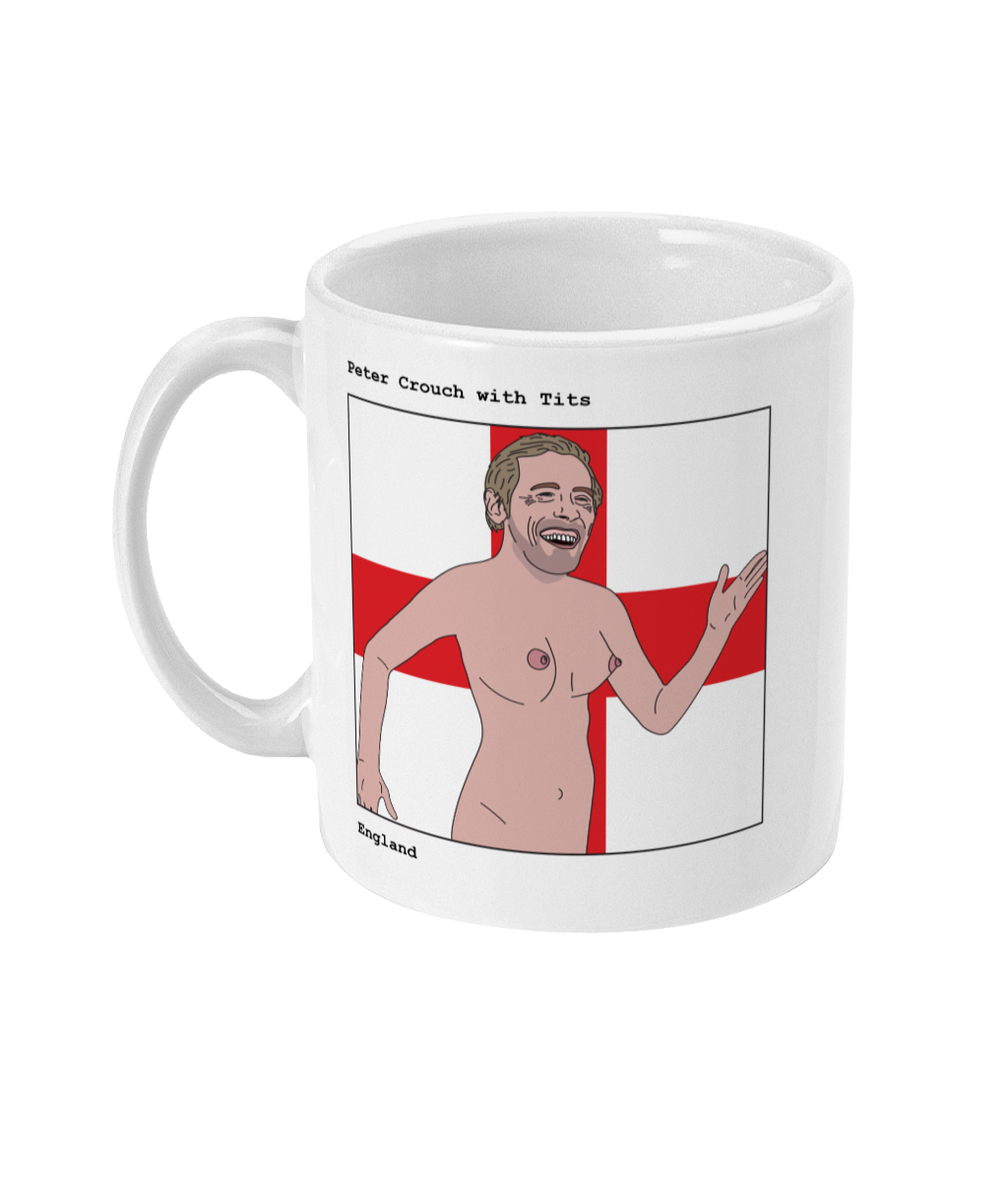Peter Crouch with Tits - Footballers with Tits