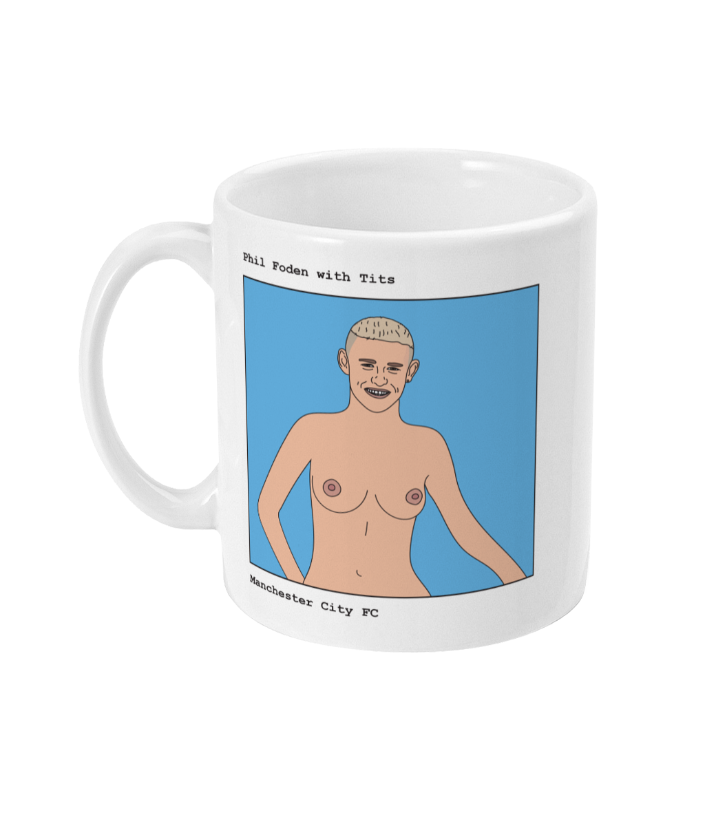 Phil Foden with Tits