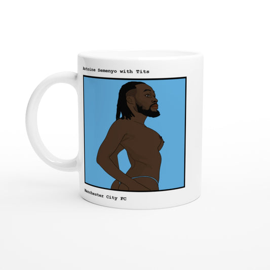 Funny Antoine Semenyo Mug by Footballerswith