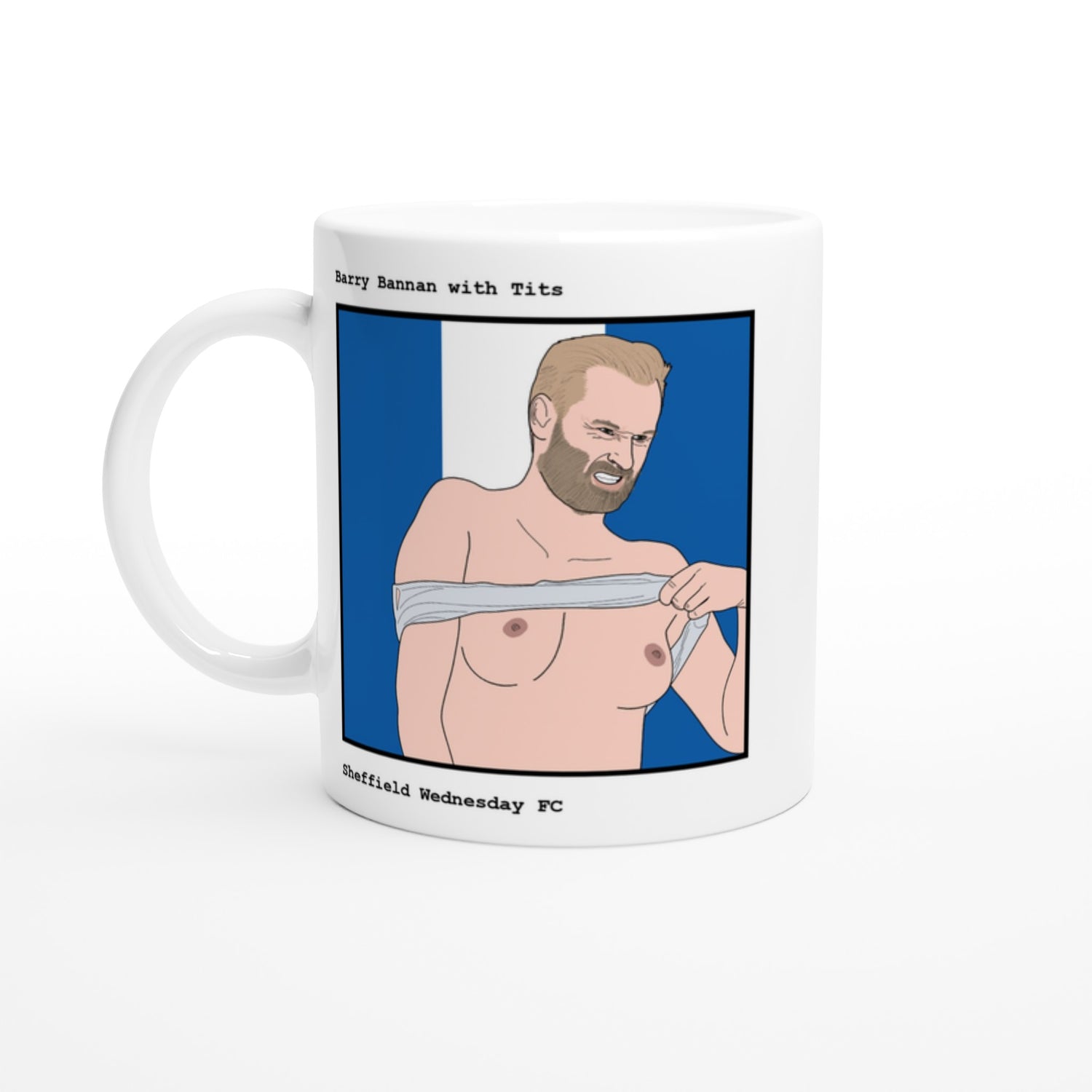 Funny Barry Bannan Mug by Footballerswith
