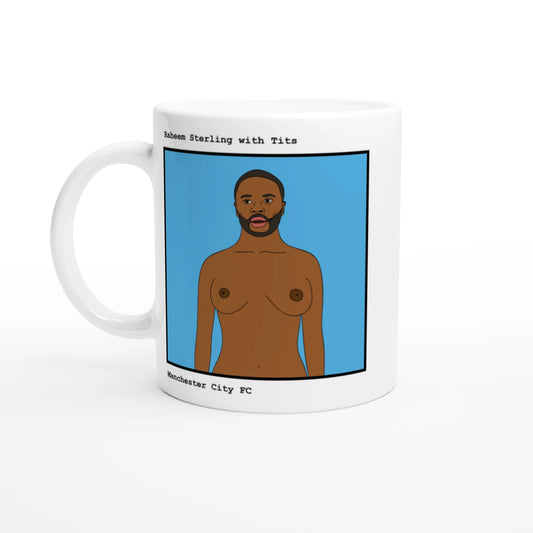 Funny Raheem Sterling Mug by Footballerswith