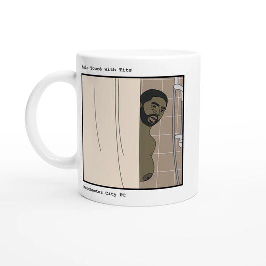 Funny Kolo Toure Mug by Footballerswith