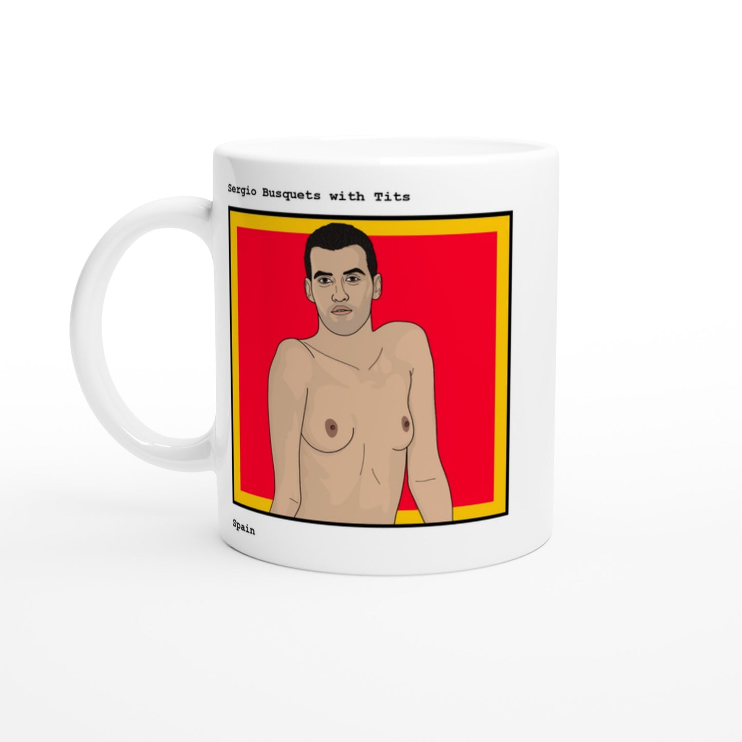 Funny Sergio Busquets Mug