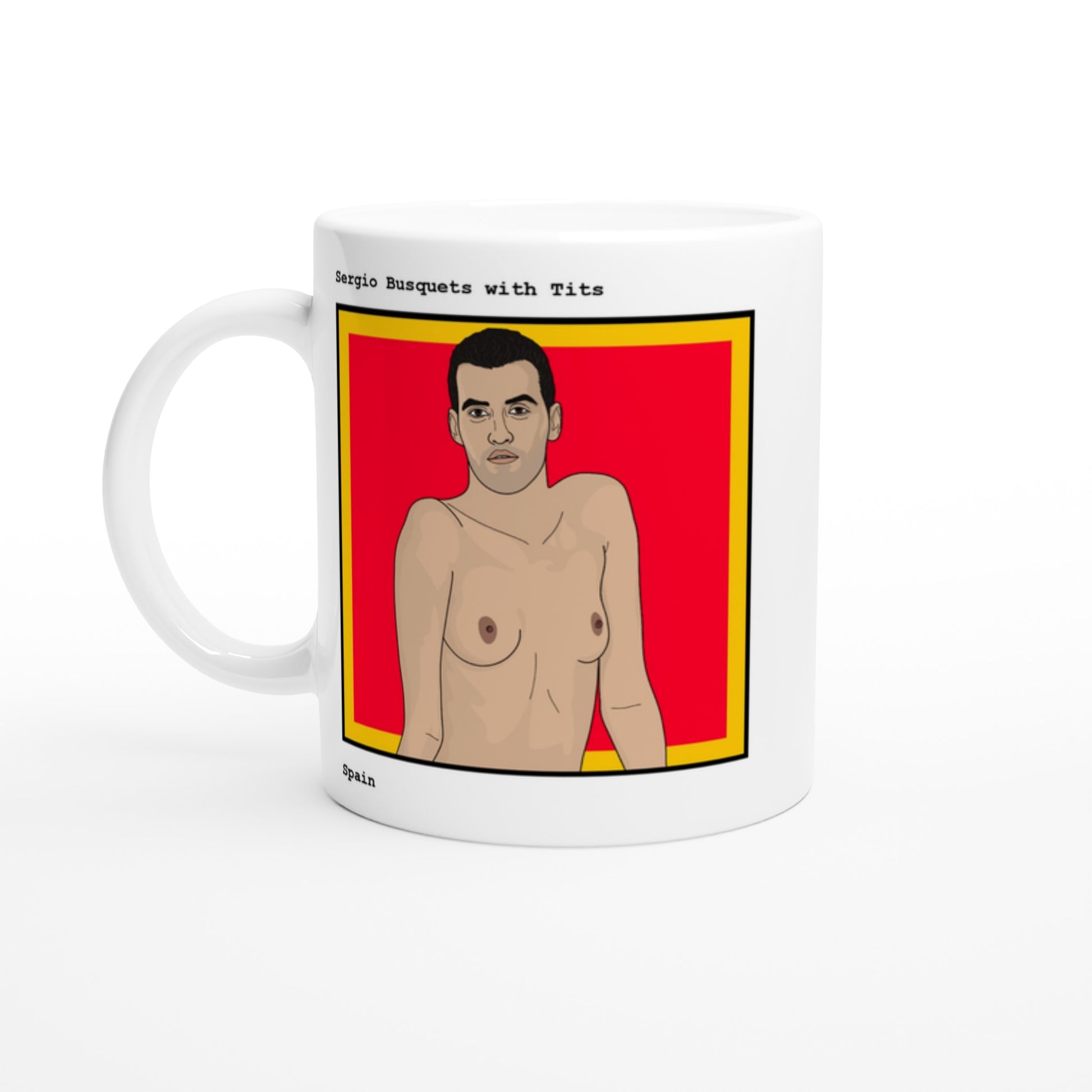 Funny Sergio Busquets Mug