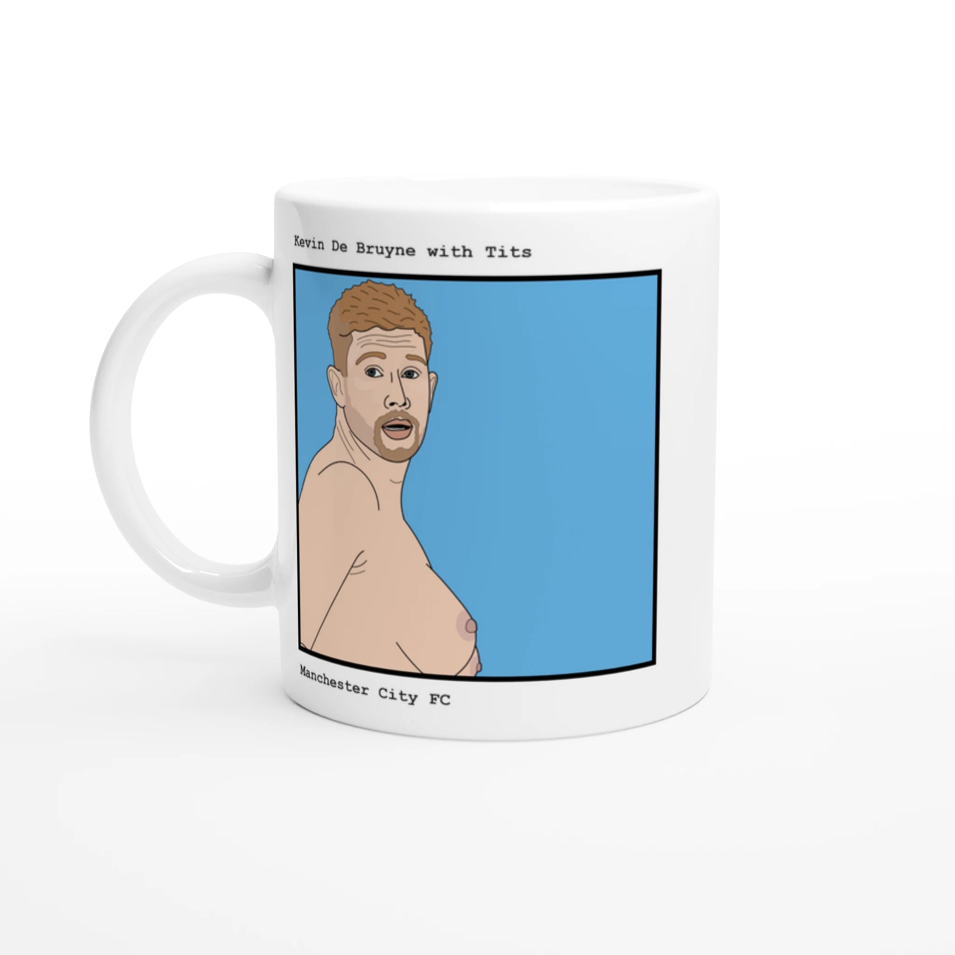 Funny Kevin De Bruyne Mug by Footballerswith