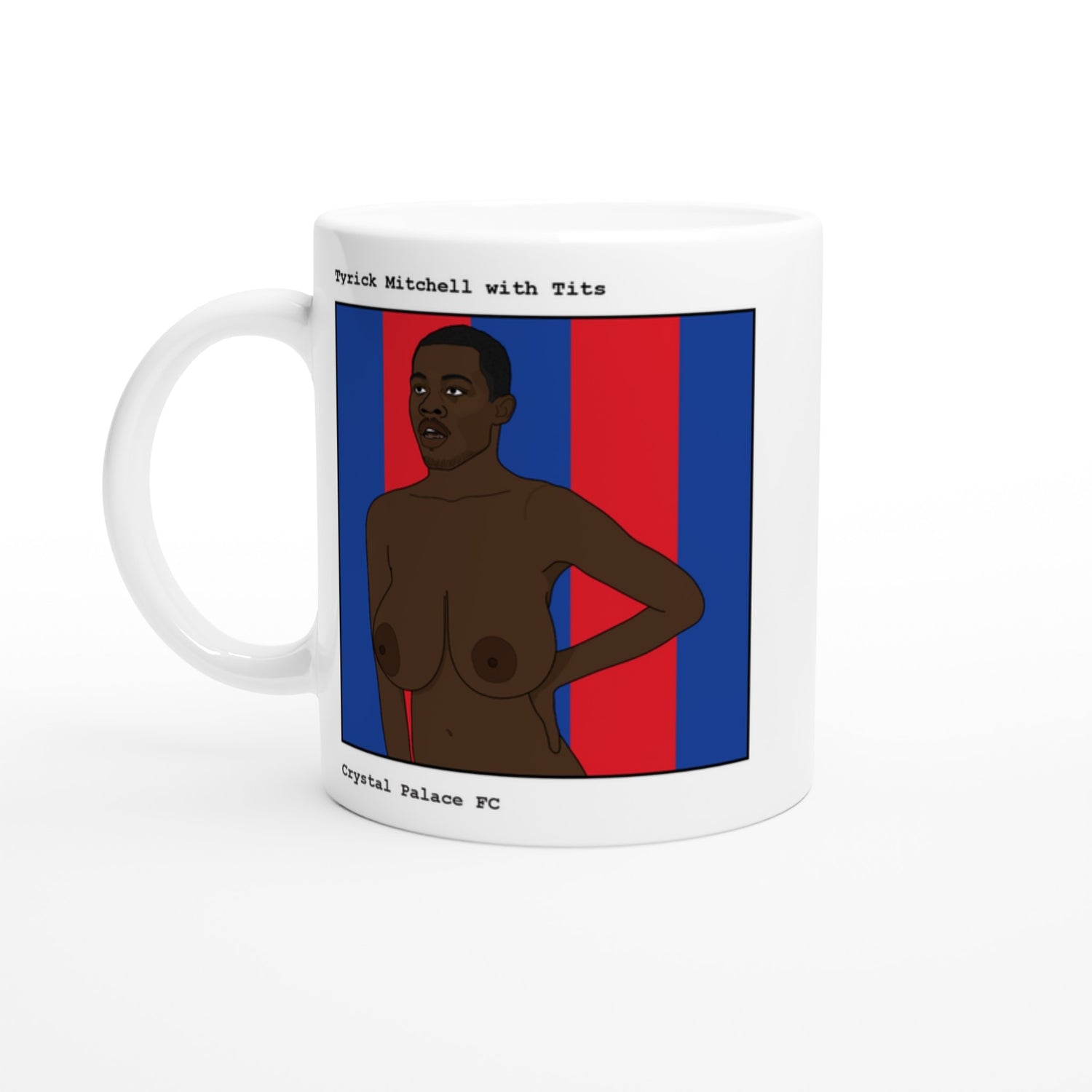 Funny Tyrick Mitchell Mug by Footballerswith