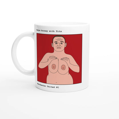 Funny Wayne Rooney Mug by Footballerswith