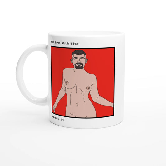 Funny Mat Ryan Mug by Footballerswith