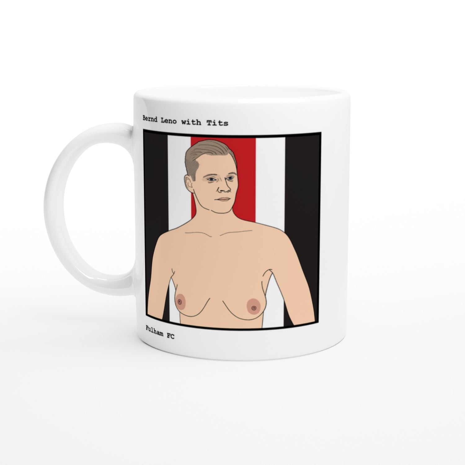 Funny Bernd Leno Mug by Footballerswith