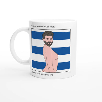 Funny Charlie Austin Mug by Footballerswith