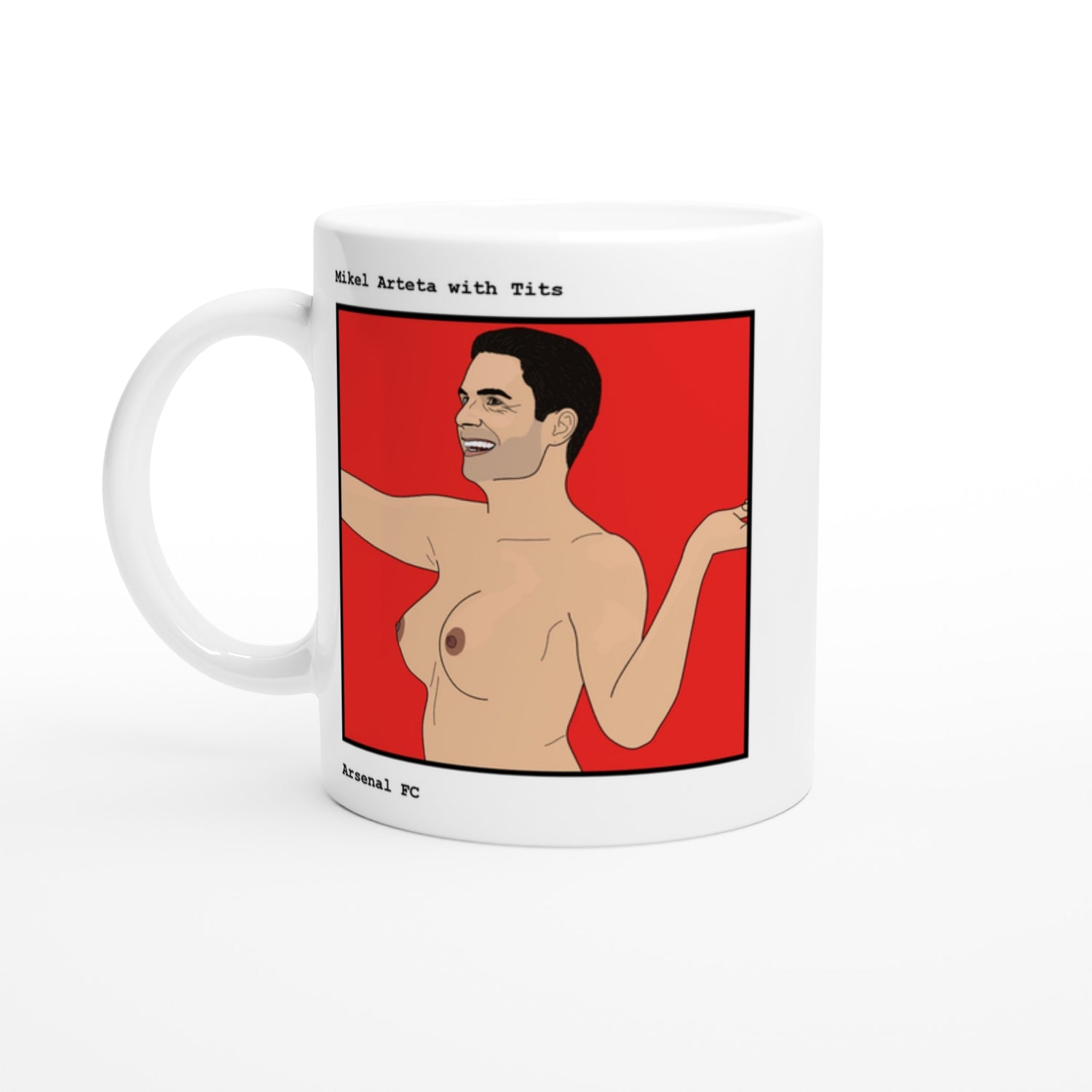 Funny Mikel Arteta Mug