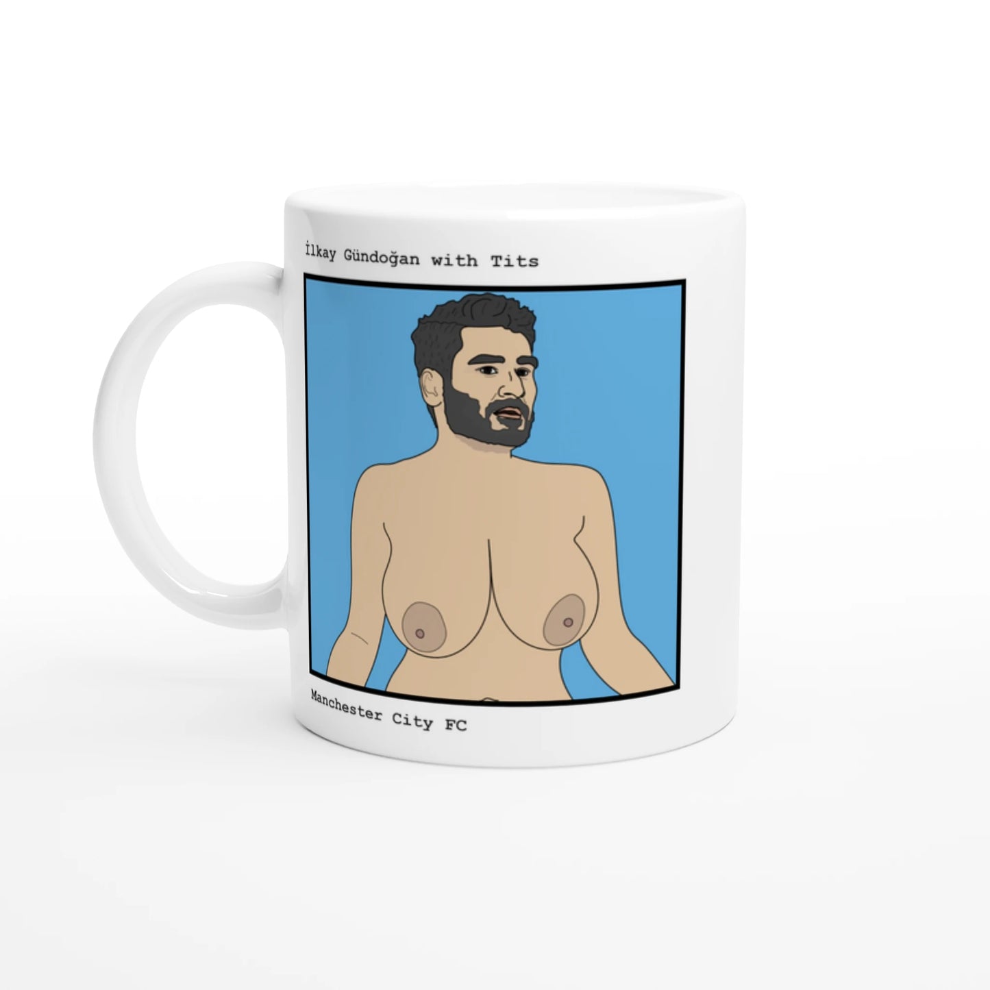 Funny Ilkay Gundogan Mug by Footballerswith