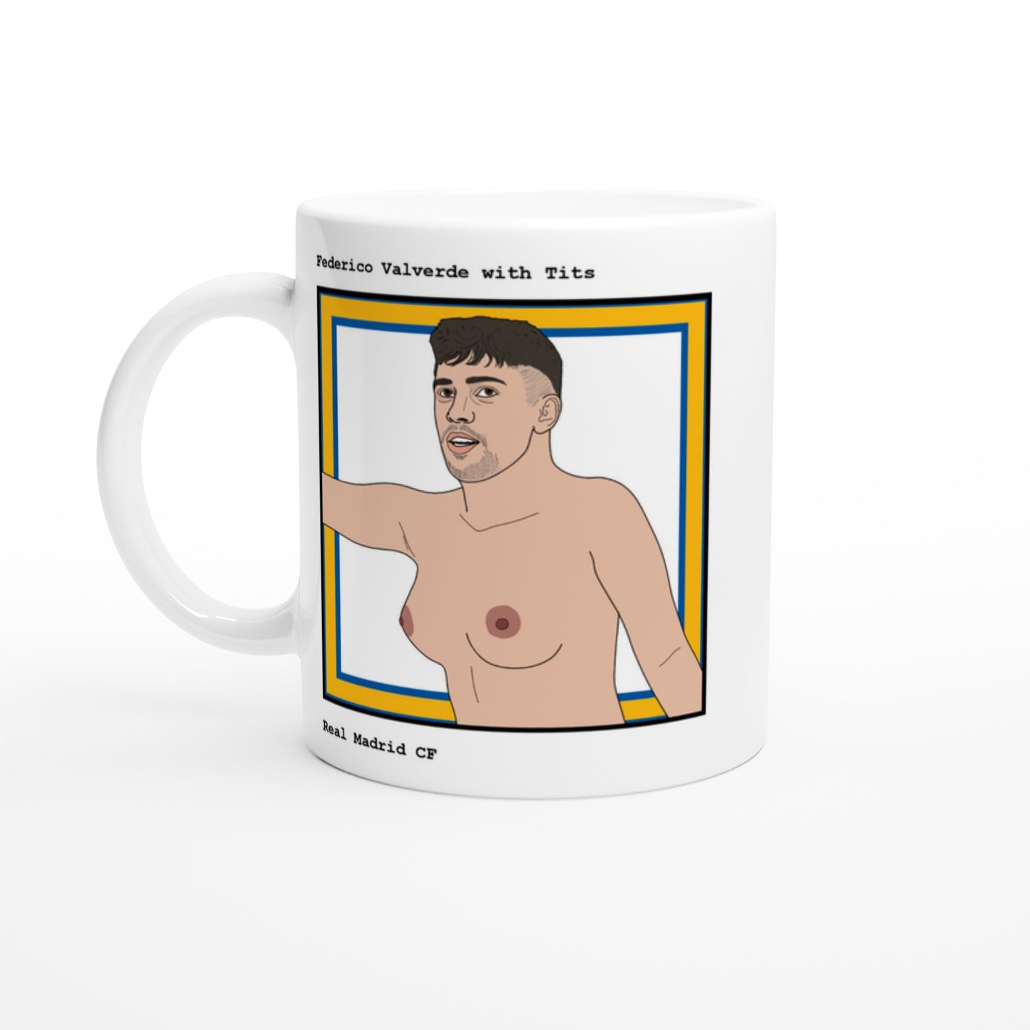 Funny Federico Valverde Mug by Footballerswith
