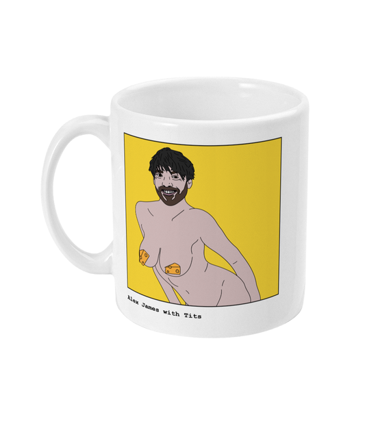 Alex James with Tits