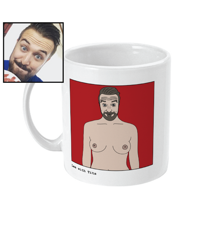 Personalised Tits Mug