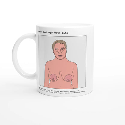 Funny Harry Redknapp Mug by Footballerswith