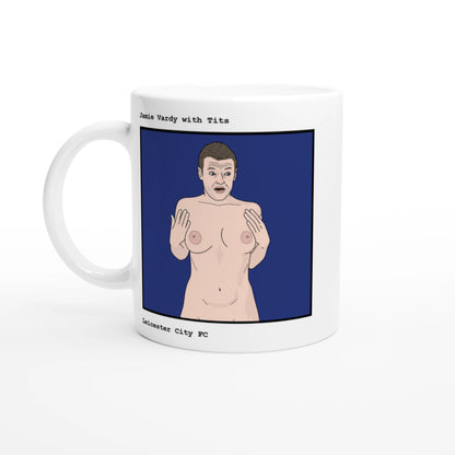 Funny Jamie Vardy Mug by Footballerswith