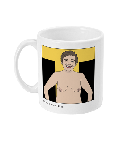 Funny JJ Bull Mug by Footballerswith