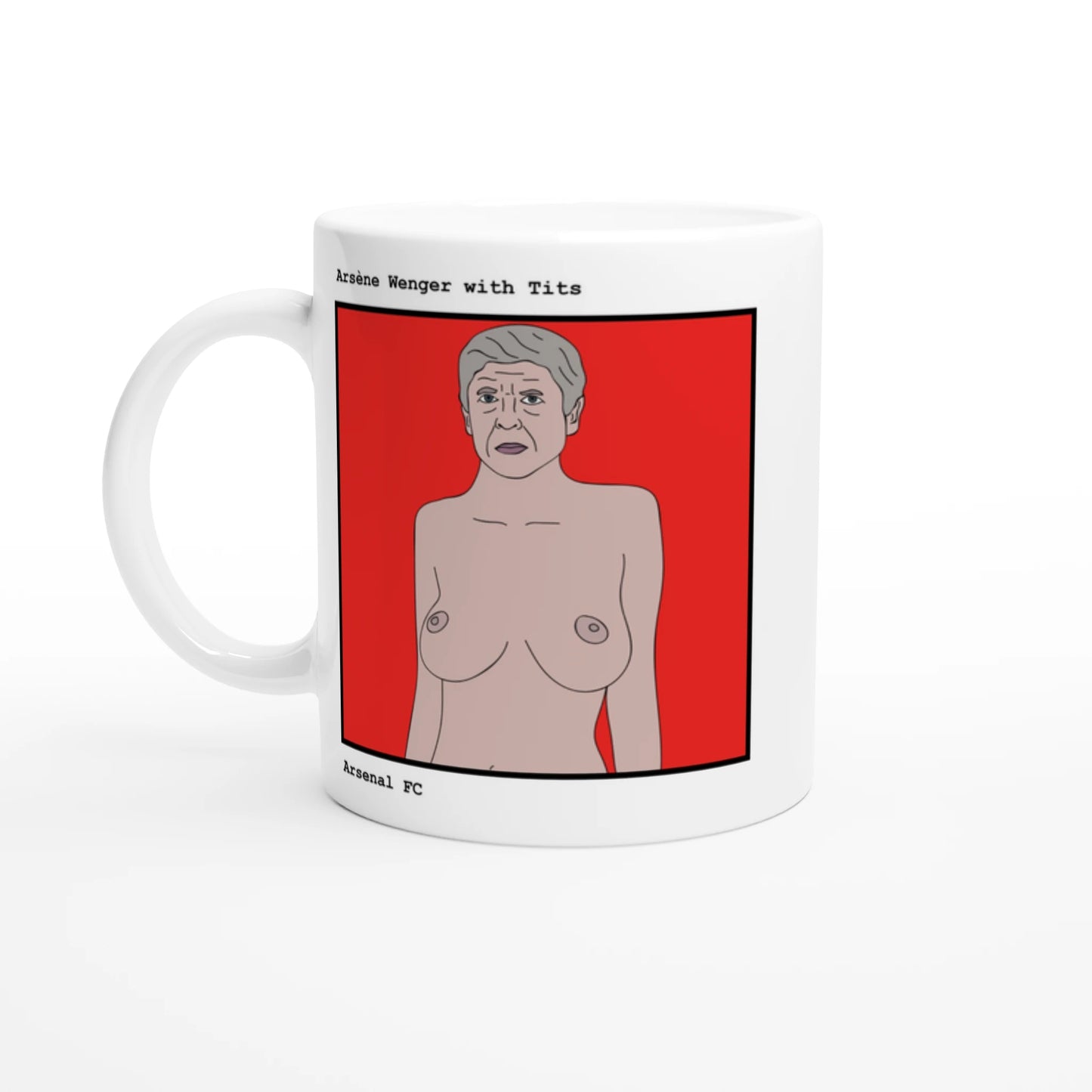 Funny Arsène Wenger Mug by Footballerswith