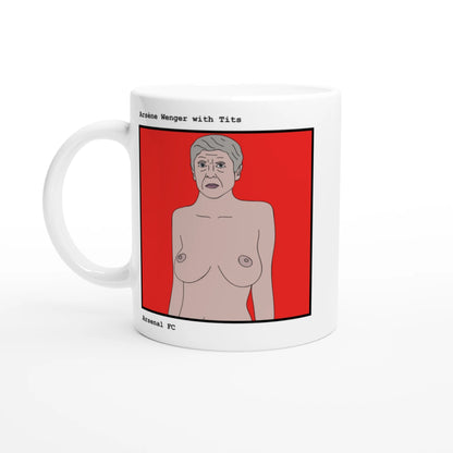Funny Arsène Wenger Mug by Footballerswith