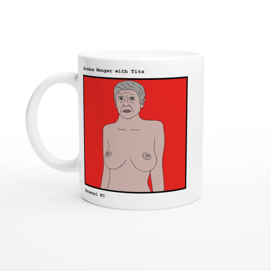Funny Arsène Wenger Mug by Footballerswith