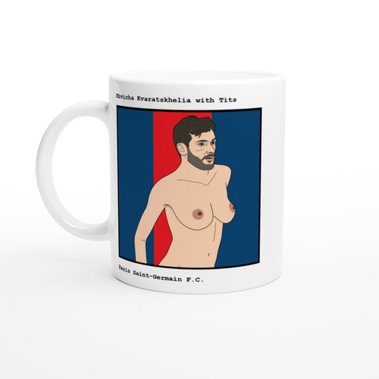 Khvicha Kvaratskhelia with Tits - Footballers with Tits