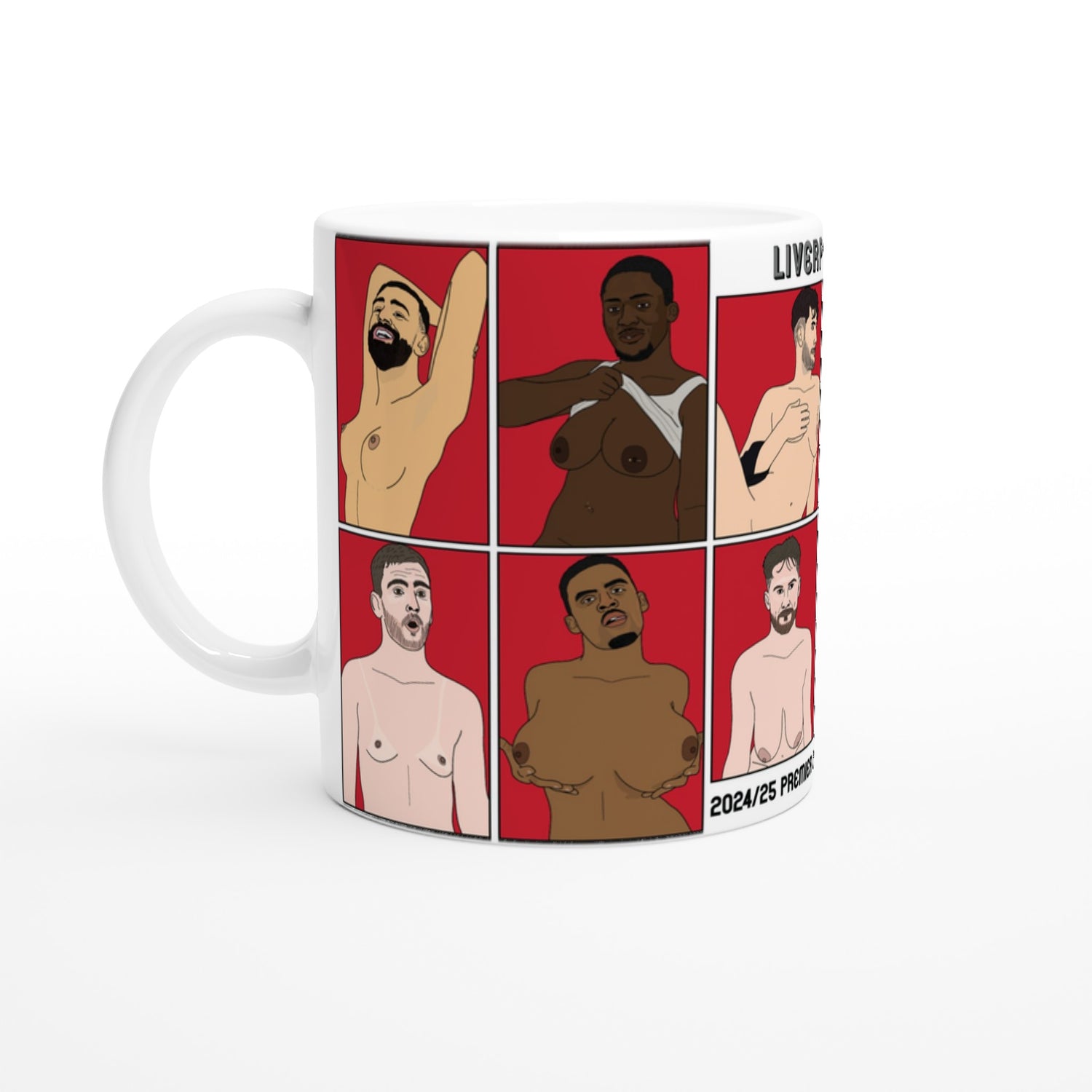 Funny Liverpool FC Premier League Champions 2024/25 Mug Mug