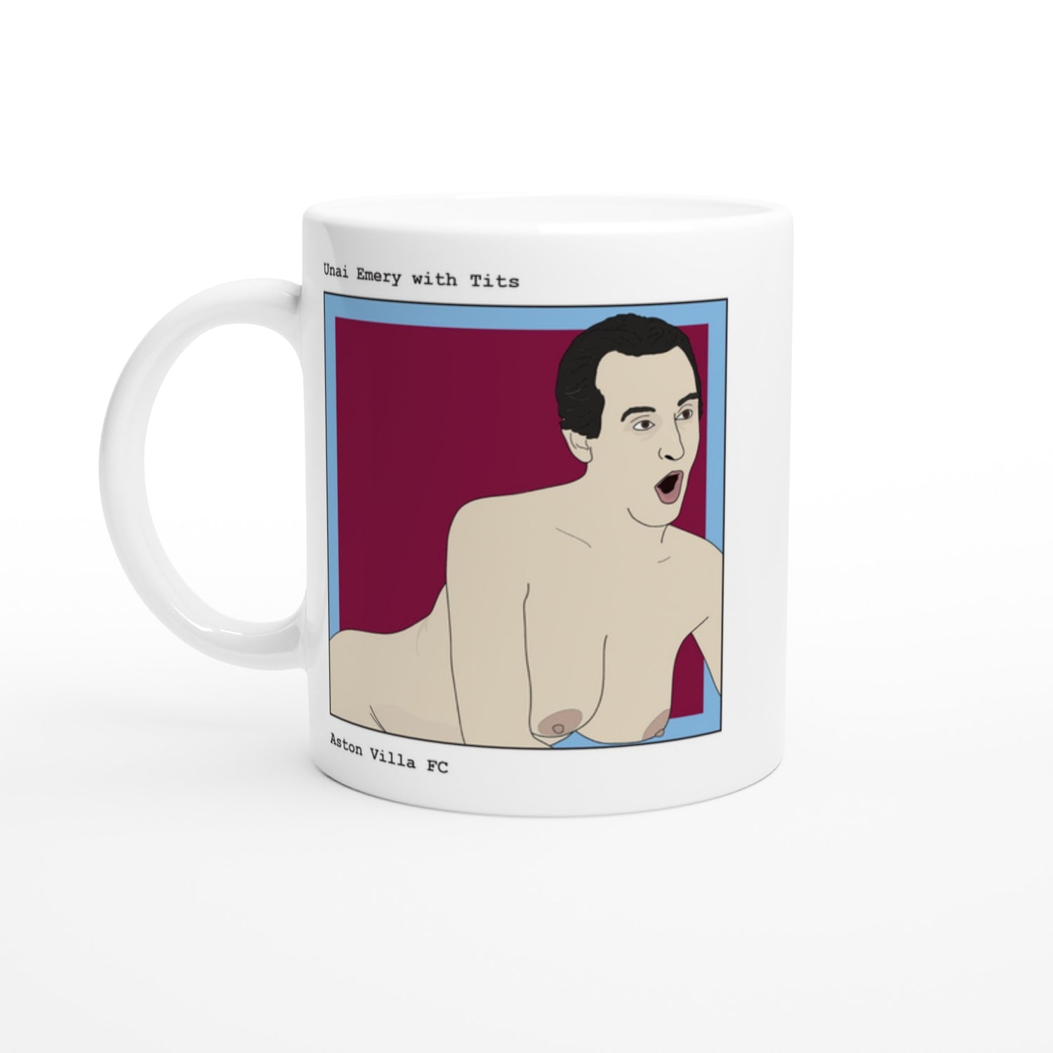 Funny Unai Emery Mug by Footballerswith