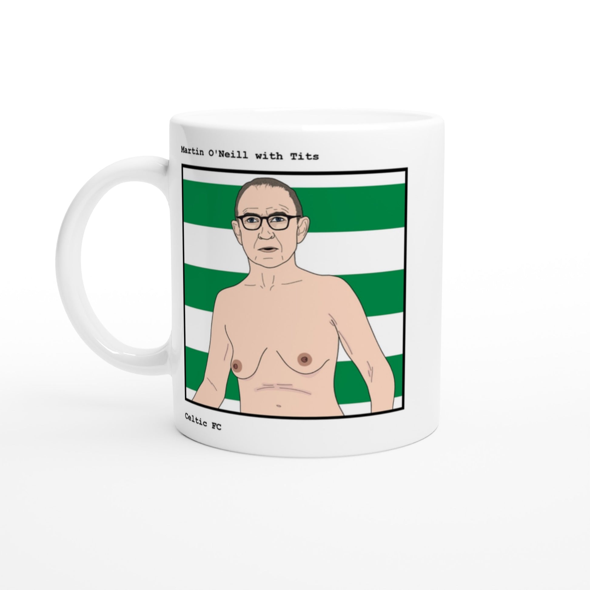 Funny Martin O'Neill Mug by Footballerswith