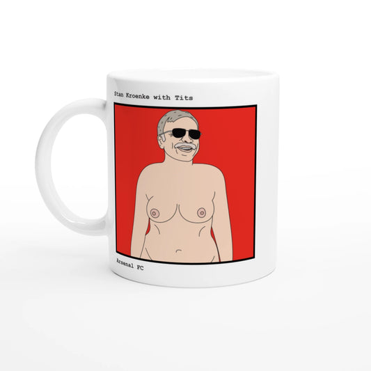Funny Stan Kroenke Mug by Footballerswith