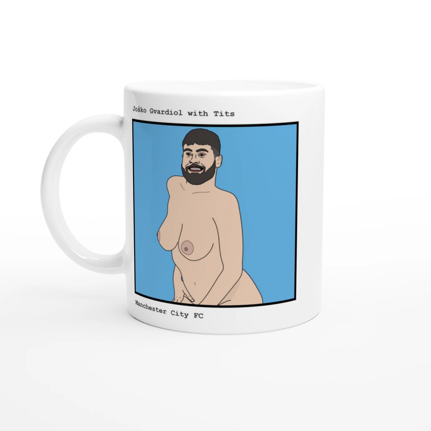 Funny Joško Gvardiol Mug by Footballerswith