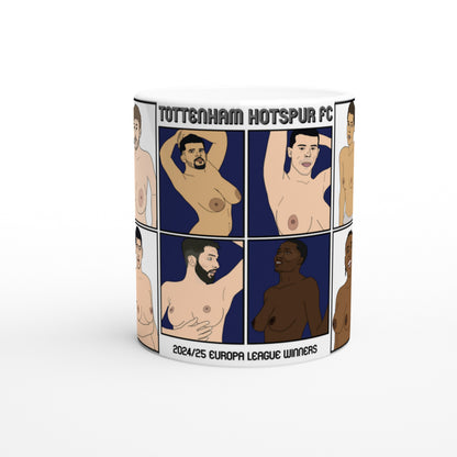 Tottenham Hotspur Europa League Winners 2024/25 Mug - Footballers Mug