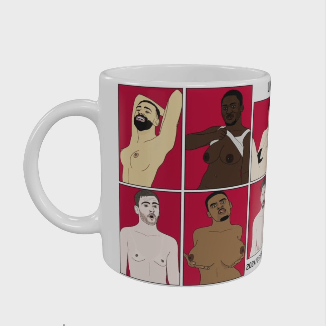 liverpool 24-25 premier league champions with tits mug