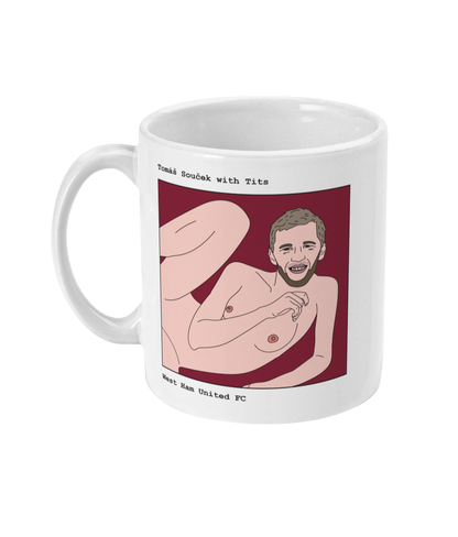 Funny Tomáš Souček Mug by Footballerswith