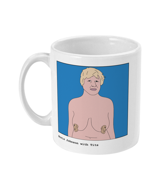 Boris Johnson with Tits