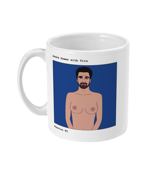 André Gomes with Tits - Footballers with Tits